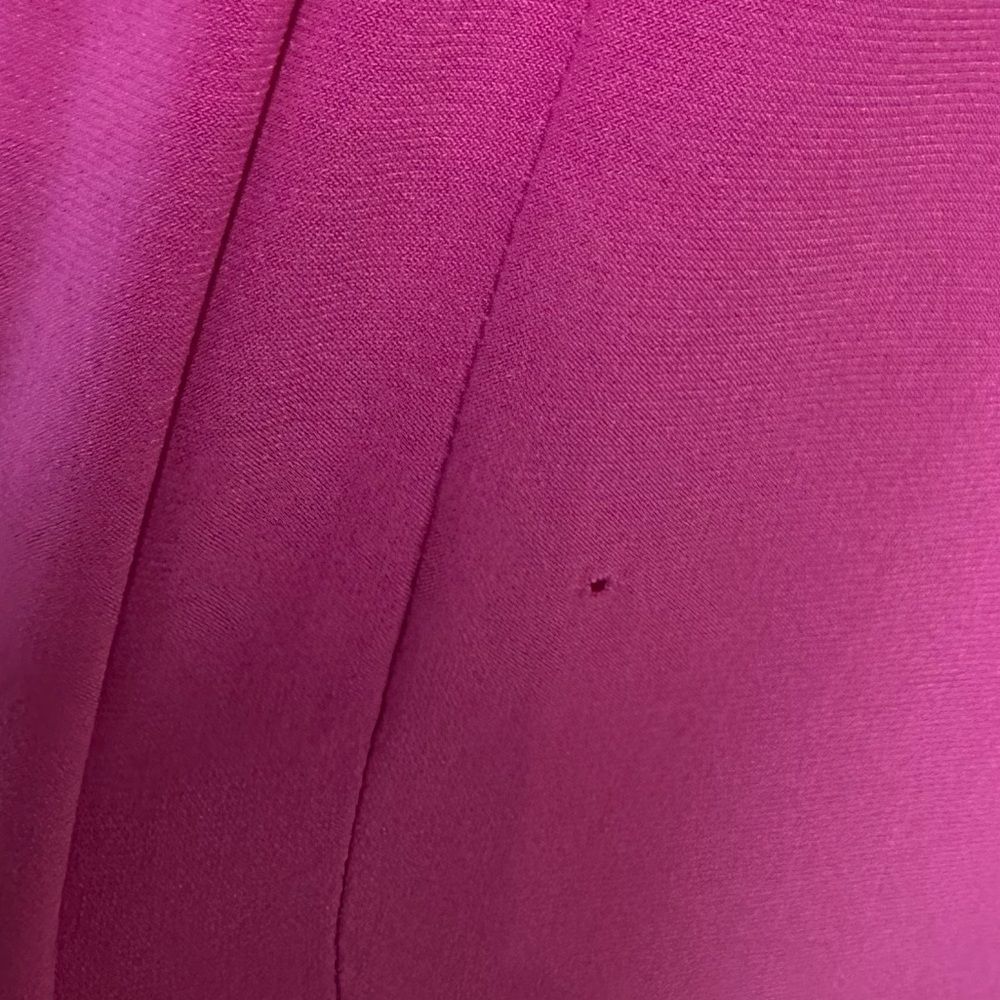 Norma Kamali x REVOLVE Strapless Fishtail Gown in Orchid Strapless NWT flaw S - Picture 10 of 10